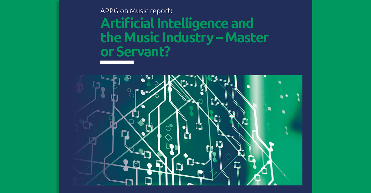 CMM statement on APPG On Music's report on AI and music